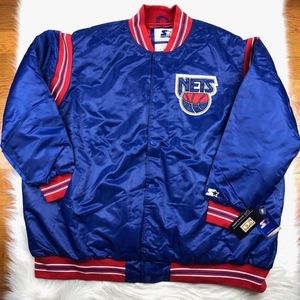 new jersey nets starter jacket